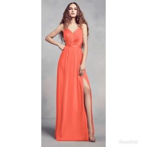 White by Vera Wang Charmeuse and Chiffon